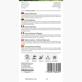 Laitue Reine de Mai - Récolte rapide, reine des salades et sandwiches
