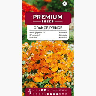 Némésia - Orange Prince - Culture facile et excellente à partir de graines - Nemesia strumosa
