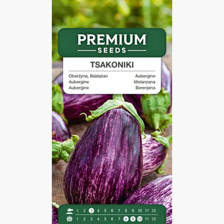 Aubergine Tsakoniki - Arôme et saveur intenses, longue période de récolte !