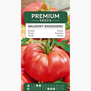 Tomate Raspberry Warszawski - Haute productivité, juteux et sucré