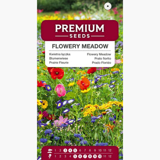 Prairie Fleurie - Mélange de graines de plus de 40 espèces de fleurs sauvages - Explosion de couleurs et de parfums