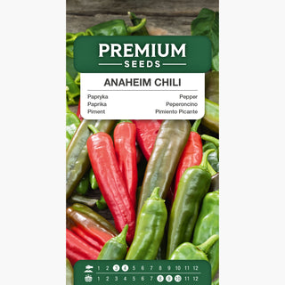 Piment Anaheim Chili - Ajout épicé à chaque plat !