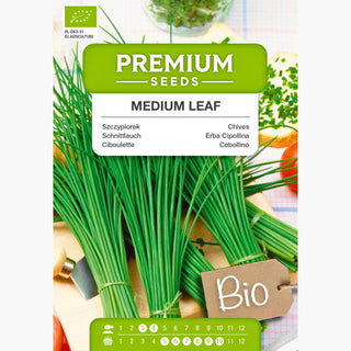 BIO Ciboulette Medium Leaf - Idéal pour la culture en pot toute l’année