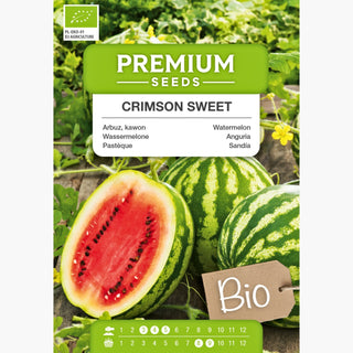 BIO Pastèque Crimson Sweet - Chair naturellement sucrée et savoureuse