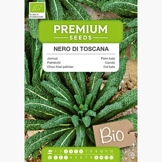 BIO Chou frisé palmier Nero di Toscana - Saveur italienne dans votre cuisine