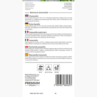 Camomille Matricaire - Remède naturel contre les maux d'estomac - Matricaria chamomilla