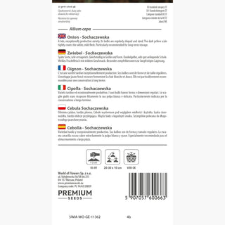 Oignon - Sochaczewska - Variété classique pour tous types de sols
