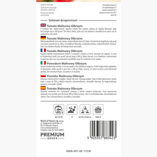 Tomate Raspberry Giant - Récoltes impressionnantes, goût unique - roi des tomates ! - Graines Premium