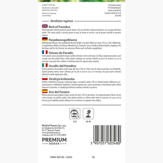 Oiseau de Paradis - Exotique et spectaculaire comme un oiseau de paradis - Strelitzia reginae