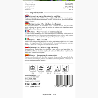 Nepeta pour Éloigner les Moustiques - Ornement parfumé et barrière naturelle contre les moustiques ! - Nepeta mussinii