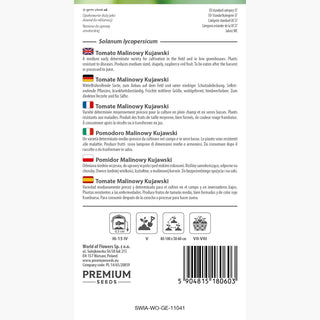 Tomate Raspberry Kujawski - Culture facile, récoltes savoureuses et abondantes