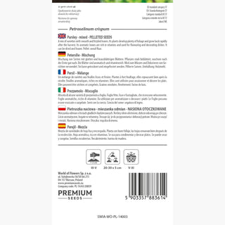 Persil - Mélange de variétés - Richesse de goût et de santé - ajout naturel aux plats